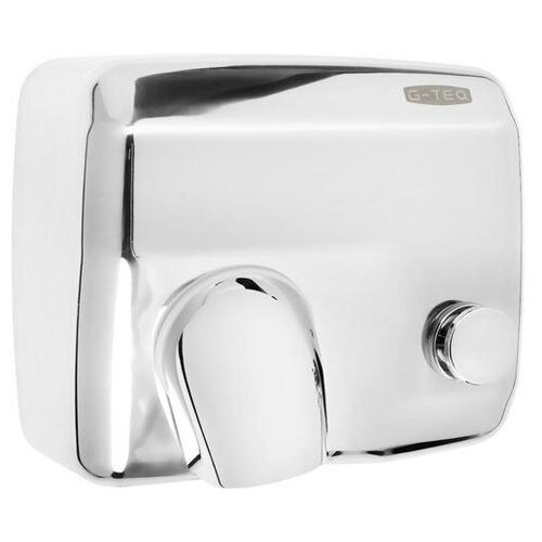 фото Сушилка для рук g-teq 8844 mc, 2.3 квт, антивандальная, с кнопкой включения, металл, хром 5555650