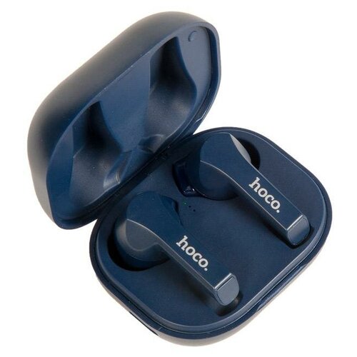 Наушники Hoco ES34 Pleasure Wireless Headset беспроводные, с док-станцией, цвет синий