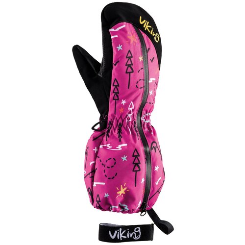 фото Варежки горнолыжные viking snoppy pink (inch (дюйм):2)