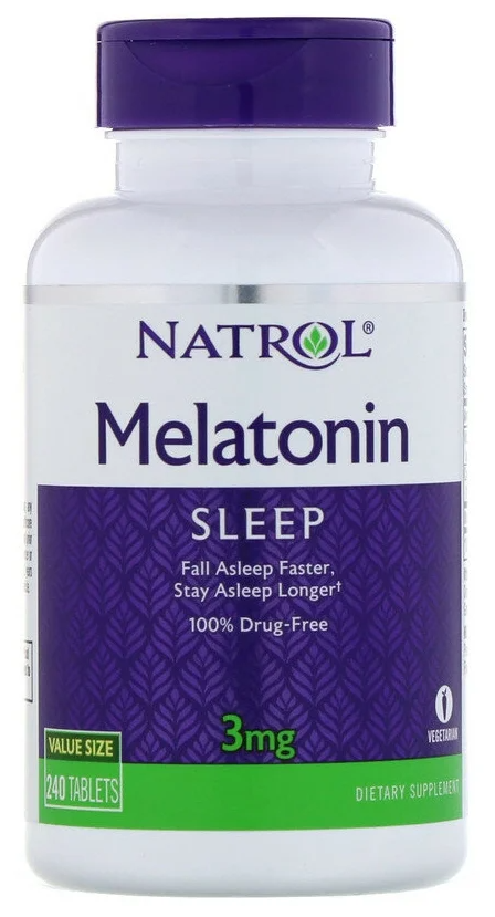 Melatonin таб., 3 мг, 240 шт.