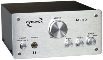 Интегральный усилитель Dynavox MT-50 серебристый