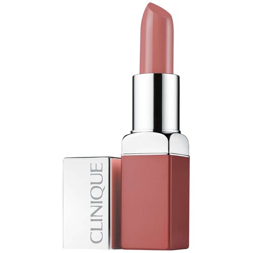 Clinique помада для губ Pop Lip Colour + Primer, оттенок 02 bare pop помада clinique pop lip colour primer 3 9 гр