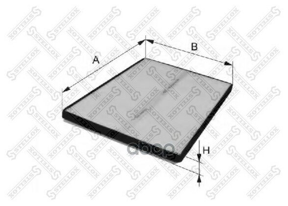 STELLOX Фильтр салона AUDI S6 2.2 TURBO 4.2 94-97 A6 1.8-2.5TDI 94-97
