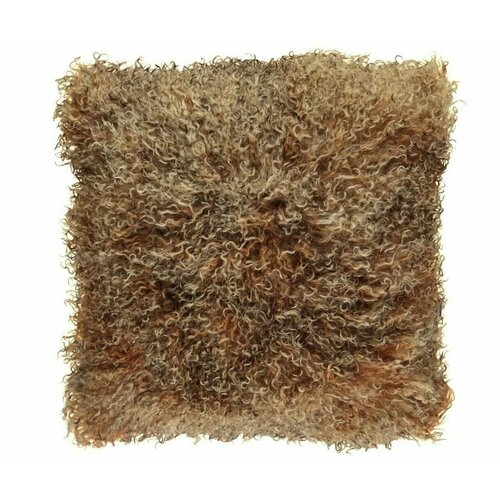 Подушка Natures Collection Tibetan Sunset мех тибетской козы 40x40, длина 10-15 см