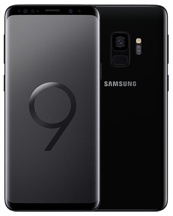 Смартфон Samsung Galaxy S9 4/64 ГБ, черный бриллиант