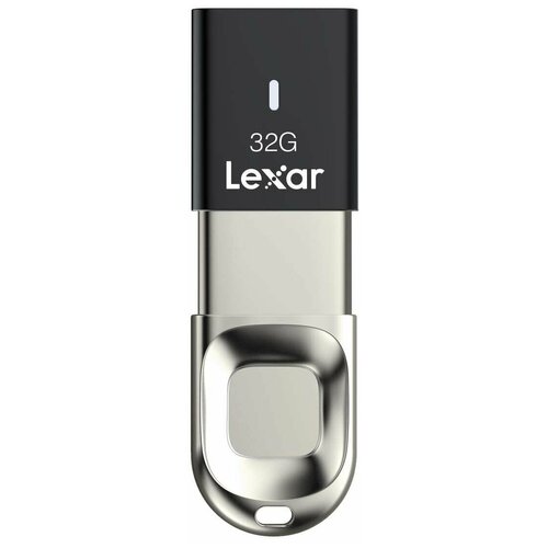 Флеш-накопитель USB 3.0 32GB Lexar Fingerprint F35 чёрный (по отпечаткам пальцев) usb флеш накопитель u