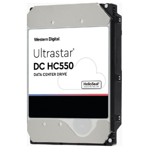 Жесткий диск 16TB SAS 12Gb/s Western Digital 0F38357 WUH721816AL5204 Ultrastar DC HC550 7200rpm 512MB MTBF 2.5M