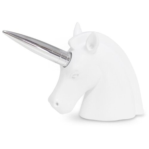 фото Набор ручки и пресс-папье unicorn белый balvi