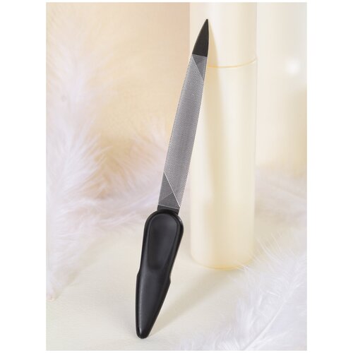 Green Bell / Пилочка двусторонняя для ногтей из нержавеющей стали 14,5х1,8х0,7 см