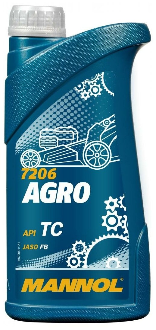 2-Takt AGRO TC полусинт для газонокос 1л.