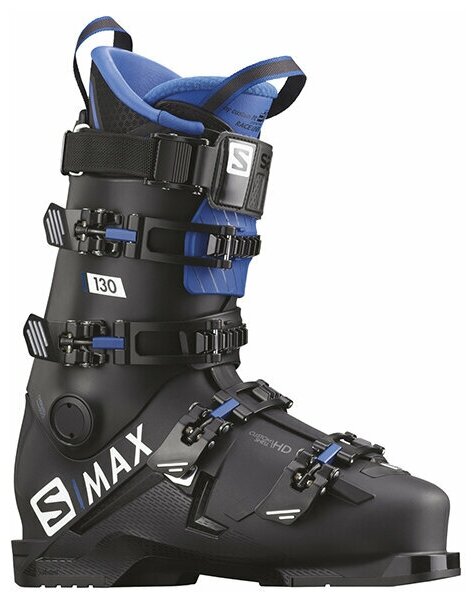 Горнолыжные ботинки Salomon S/Max 130 Black/Race Blue (29.5)