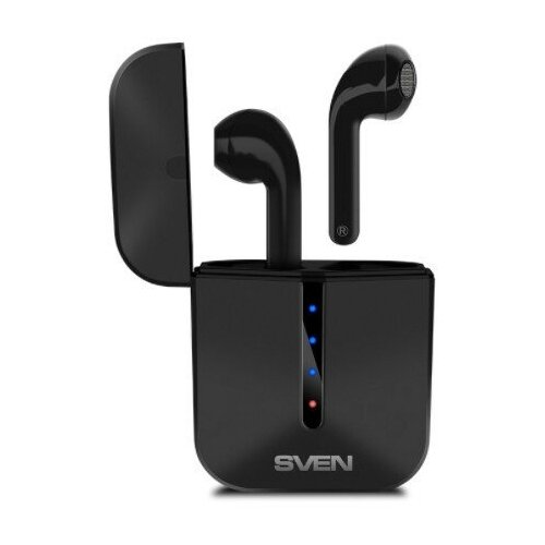 SVEN E-335B черный Bluetooth TWS зарядный кейс 239300₽