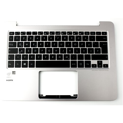 Клавиатура для Asus UX305FA TopCase English Серебро pn 90NB0AB5-R31ND0 190800₽