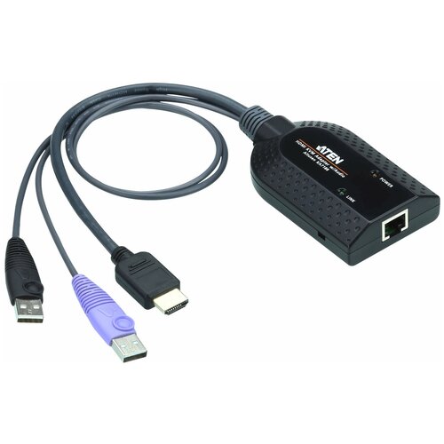 KVM адаптер Aten KA7188 кабель aten адаптер usb dvi virtual media kvm adapter with smart card support