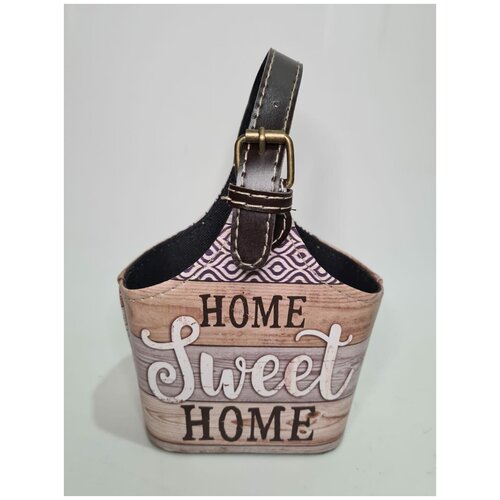 Горшки, подставки для цветов. Кашпо флористическое в форме сумки. Дизайн Sweet home. Материал кожзам.