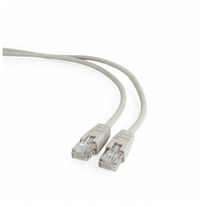 Сетевой кабель Gembird Cablexpert UTP cat.5e 0.25m Grey PP12-0.25M