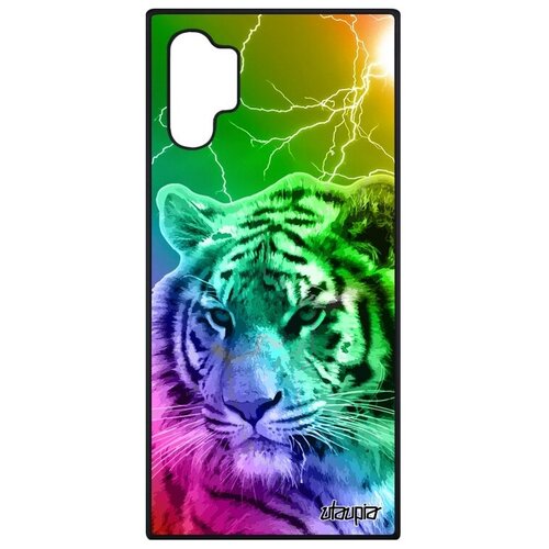 фото Противоударный чехол для смартфона // samsung galaxy note 10 plus // "царь тигр" тайга бенгальский, utaupia, цветной
