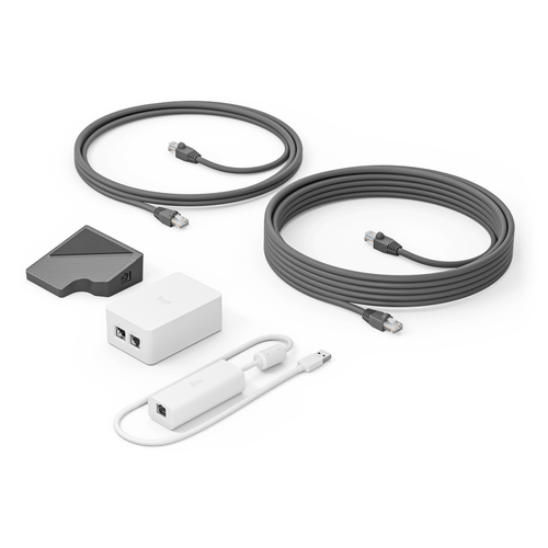 Система для видеоконференций Logitech Cat5E Kit for Tap-GRAPHITE-USB (952-000019) комплект модификации logitech a40 tr mod kit green 939 001544