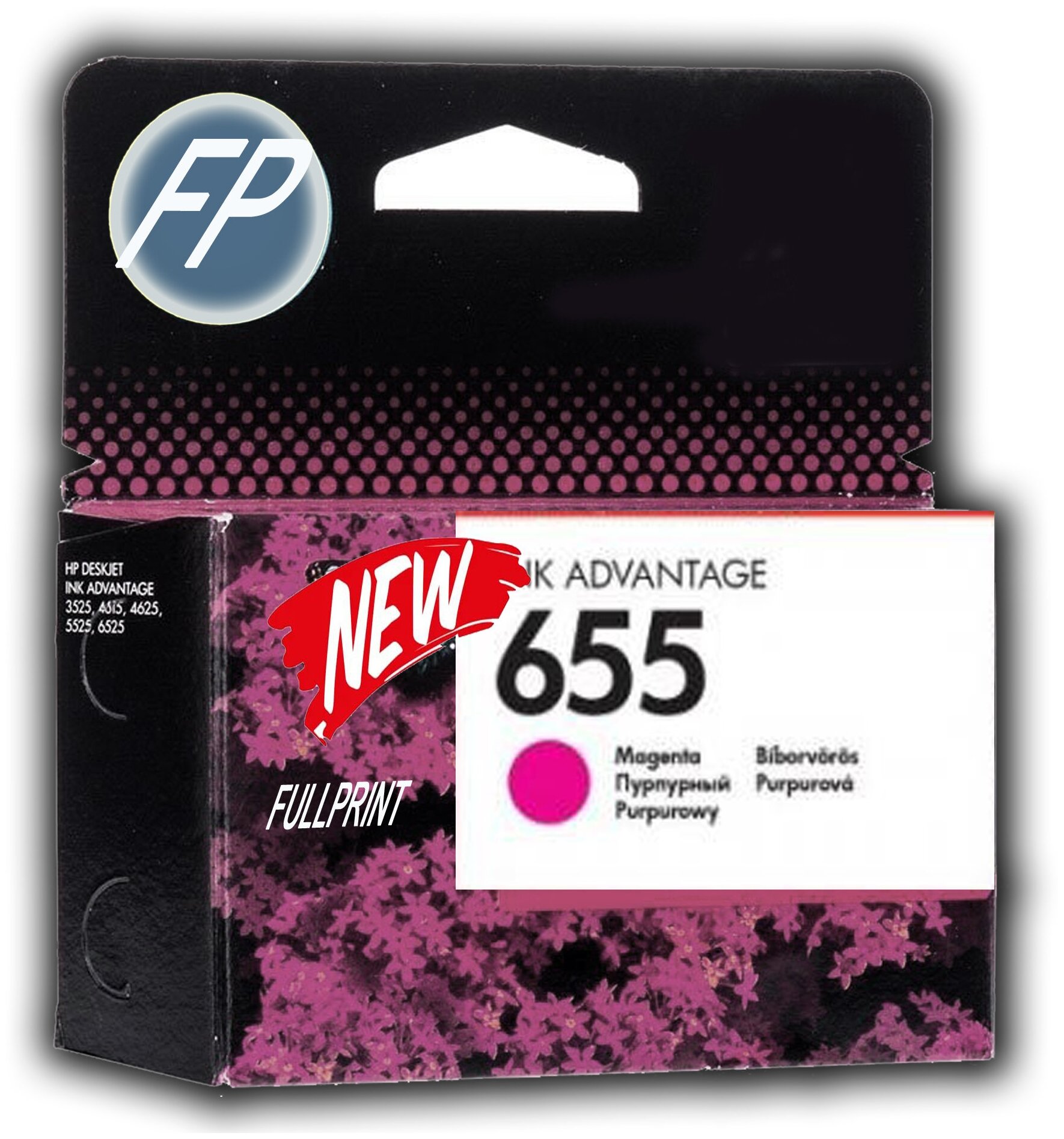 Картридж № 655 (№ CZ111AE) magenta для HP ОЕМ fullprint