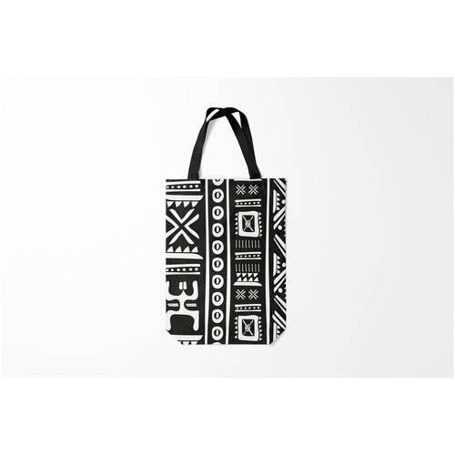 фото Сумка-шоппер / 31х42 см / популярные иллюстрации / узоры этнический узор burnettie