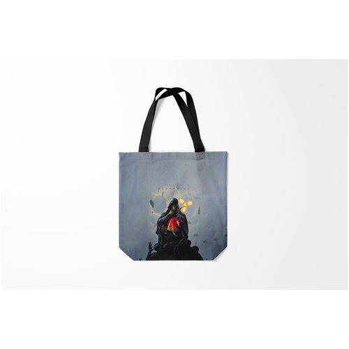 фото Сумка-шоппер / 40х40 см / геймерам / death stranding bridges burnettie