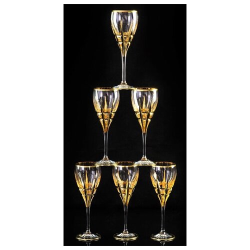 фото Набор из 6 бокалов для вина baron 6 бокалов same decorazione