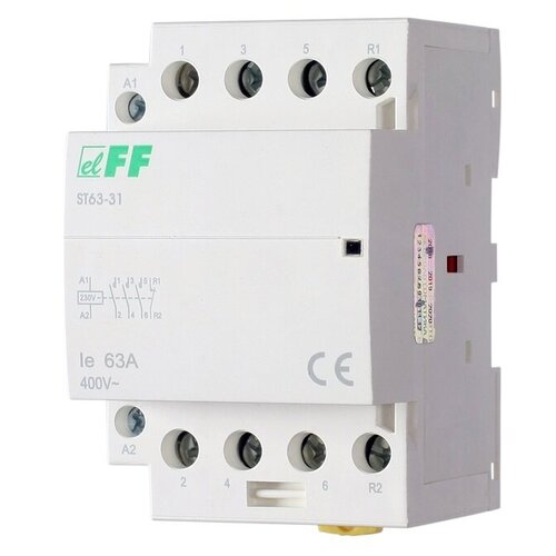 Контактор модульный ST 63-31 63А 230В 3NO+1NC F &F