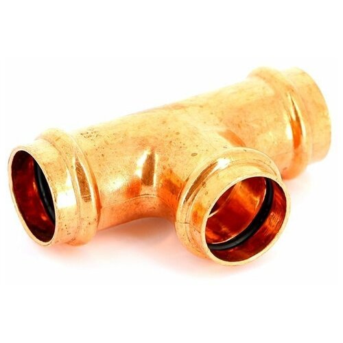 Тройник пресс 42x35x42 медный IBP