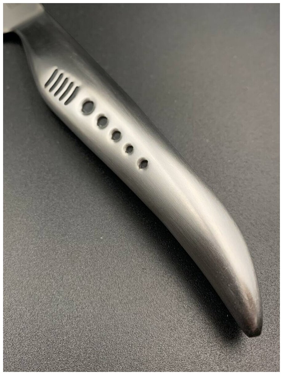 Кухонный нож «Универсал» (12,5 см) — Модель ножа серии «SHARK», R-5365 от «QXF». - фотография № 5