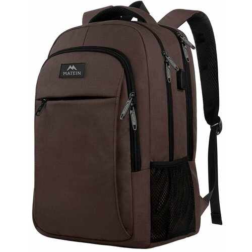 Рюкзак для ноутбука Matein Mlassic, 15.6, коричневый