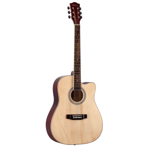 акустическая гитара phil pro as 4004 n натурального цвета Акустическая гитара PHIL PRO AS-4104/N