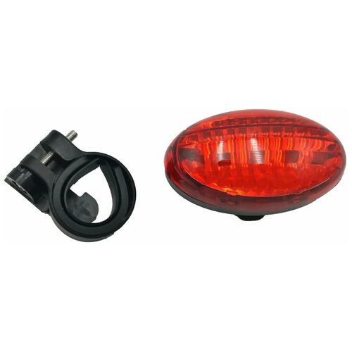 фото Фонарь велосипедный, vinca sport, задний, 5 диодов, 7 режимов, с батарейками,vl 605