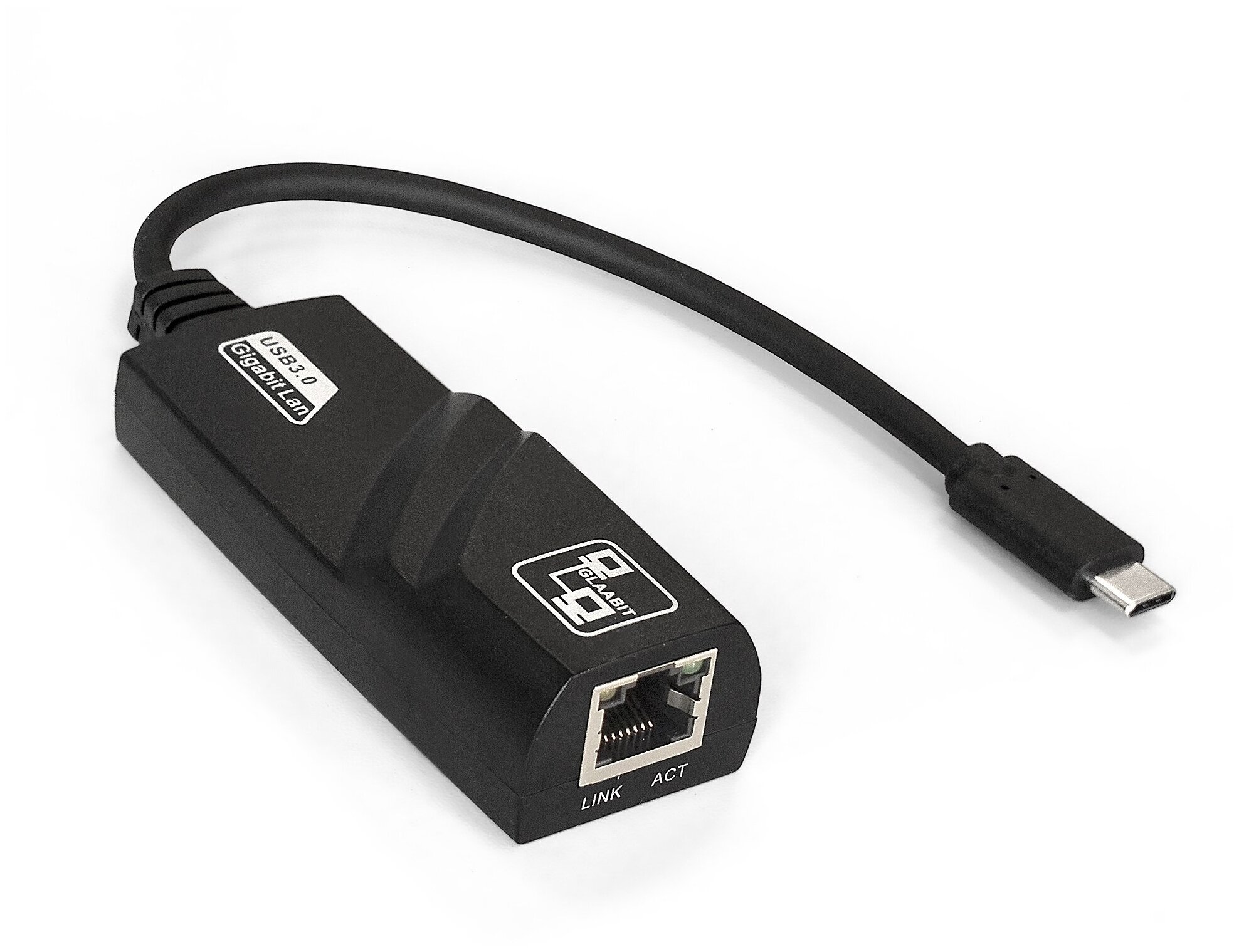 Кабель-адаптер ExeGate EXE-730-45 (USB3.0 Type C -> UTP 1000Mbps, RLT8153)EX287862RUS