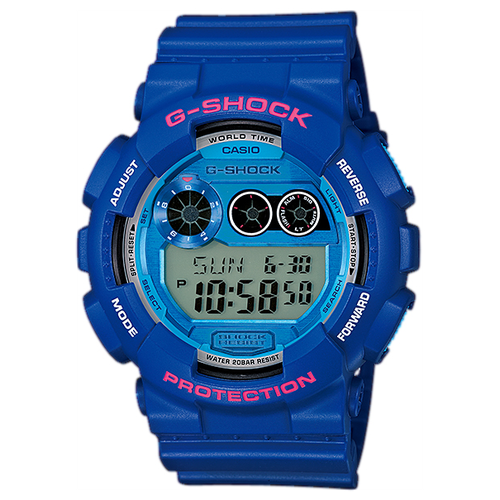 фото Наручные часы casio g-shock японские наручные часы casio g-shock gd-120ts-2e, синий