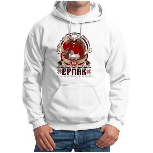 фото Худи coolpodarok, размер 50, белый