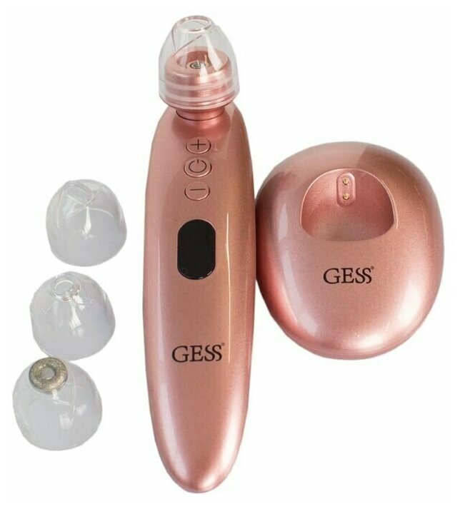 Прибор для вакуумной чистки и микродермабразии лица Gess с микрокамерой и приложением (GESS-145) - фото №17