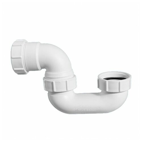 Сифон для ванны McAlpine трубный 40 мм (MRB7-A) сифон для кухонной мойки 1 1 2 40 mcalpine mrsk2 nw mini