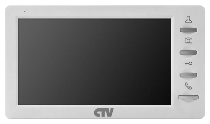 CTV-M1701S Монитор видеодомофона для квартиры и дома (Белый)