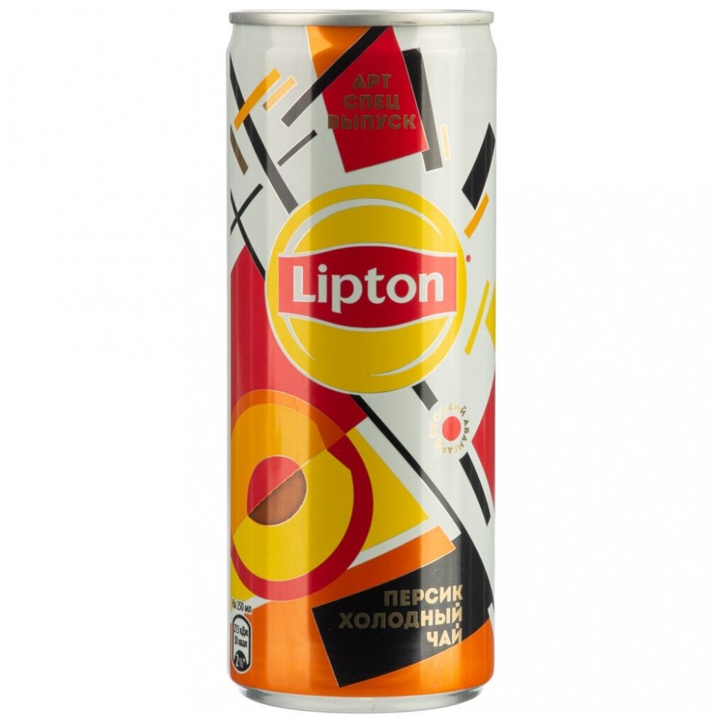 Чай Lipton Персик, банка, 0.25 л, 12 шт. - фотография № 8