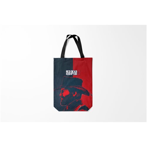 фото Сумка-шоппер / 31х42 см / геймерам / red dead redemption rdr2 артур burnettie
