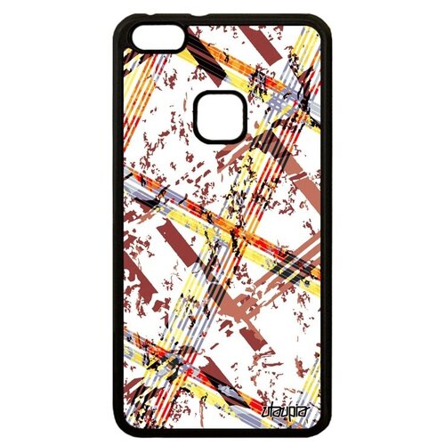 фото Красивый чехол на телефон // huawei p10 lite // "тартан плитка" текстура рисунок, utaupia, цветной