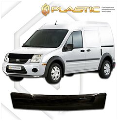 Дефлектор капота Ford Transit Connect 2008 Classic черный