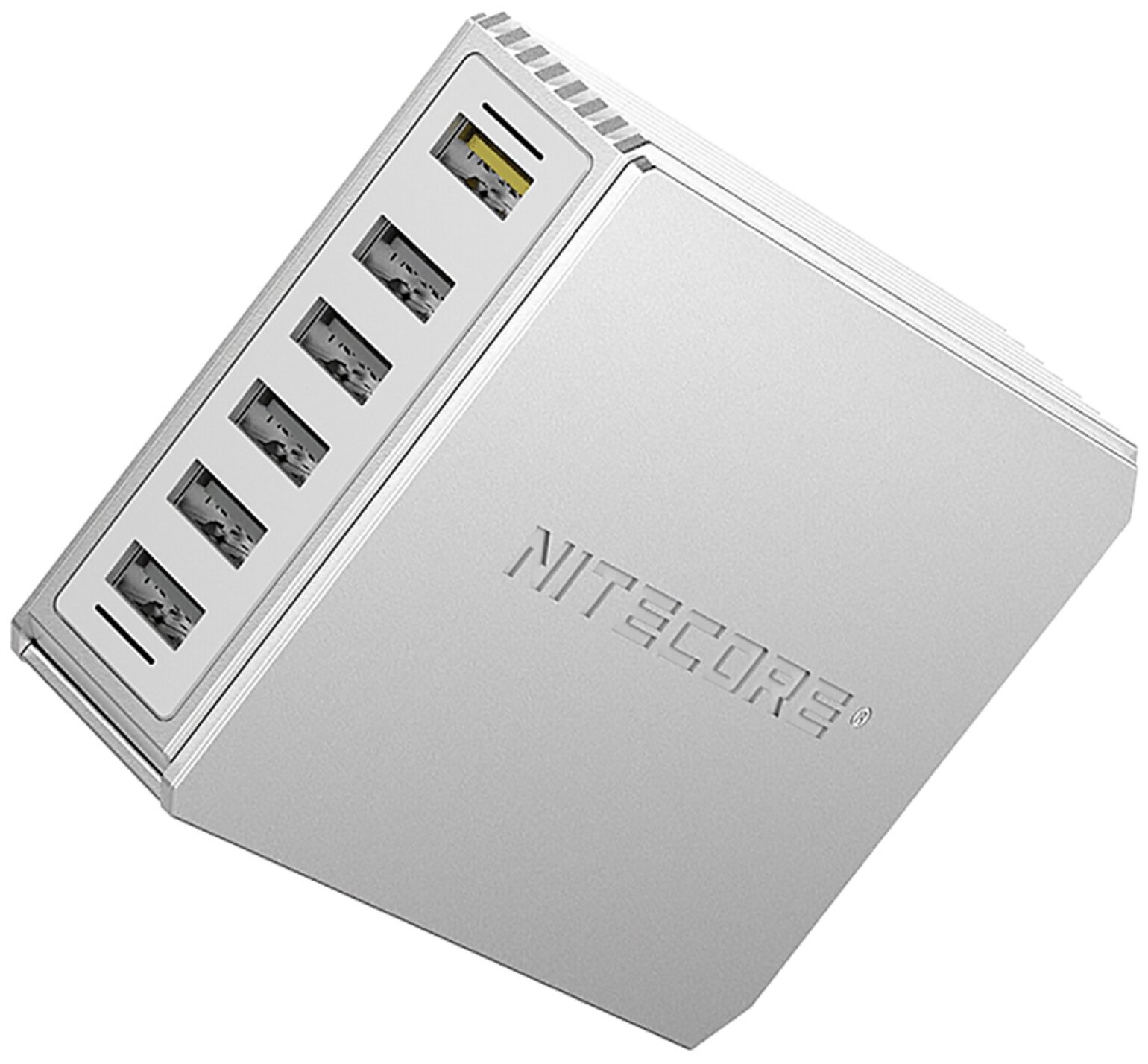 Зарядное устройство NITECORE UA66Q 6-портовый USB-адаптер зарядное устройство