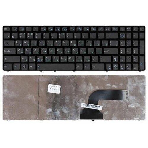 клавиатура для ноутбука asus k52 k53 g73 a52 g60 черная с рамкой арт 002210 Клавиатура для ноутбука Asus K52, K53