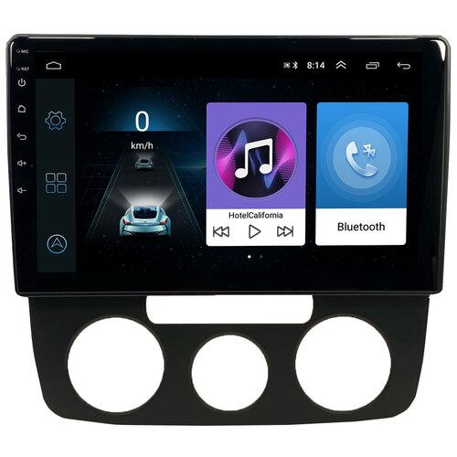 Штатная магнитола Zenith Volkswagen Jetta 5 2005-2010 Кондиционер, Android 10, 1/16GB