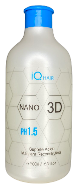 IQ Hair Nano 3D кислая подложка для волос 500 мл