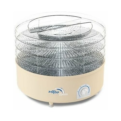 Электросушилка Ротор Дива СШ-007 3 поддона прозрачный цв упаковка 679000₽