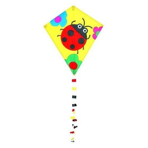 Воздушный змей Божья коровка 70х60 Hasi HASI-40570