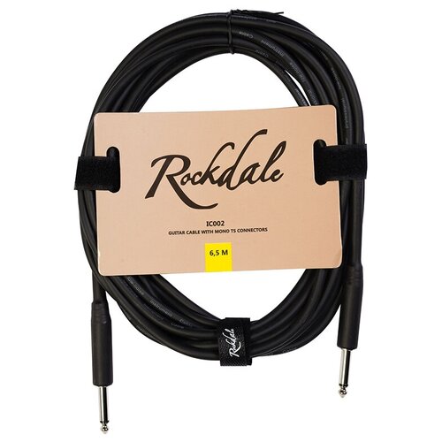 Rockdale 6mm jack - 6mm jack 6.5m IC002.20 гитарный кабель