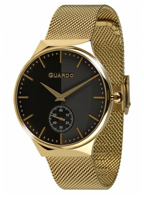 Наручные часы Guardo Premium, золотой, мультиколор